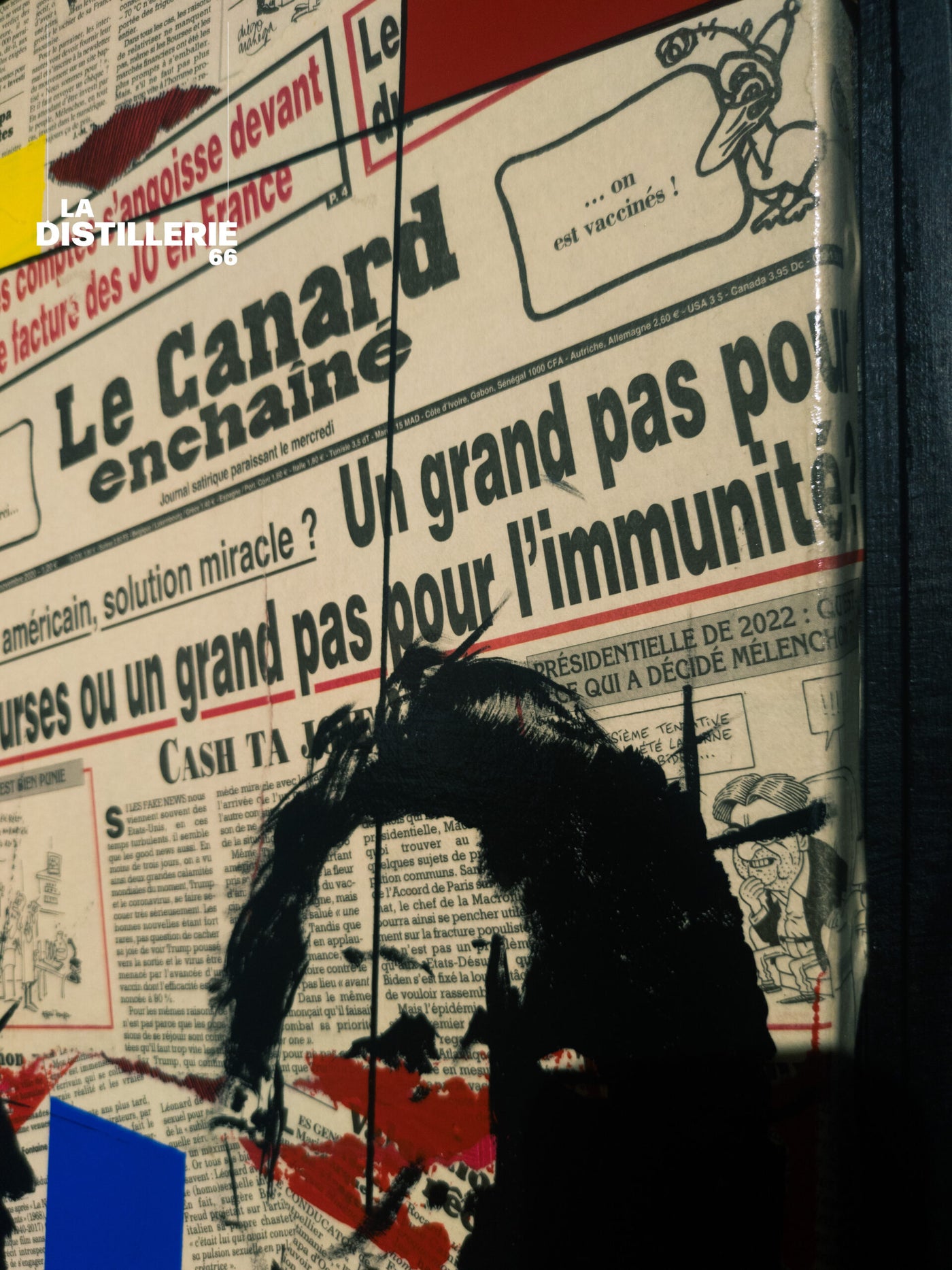 Gainsbourg par Hayat — œuvre contemporaine entre icône culturelle et collage de presse