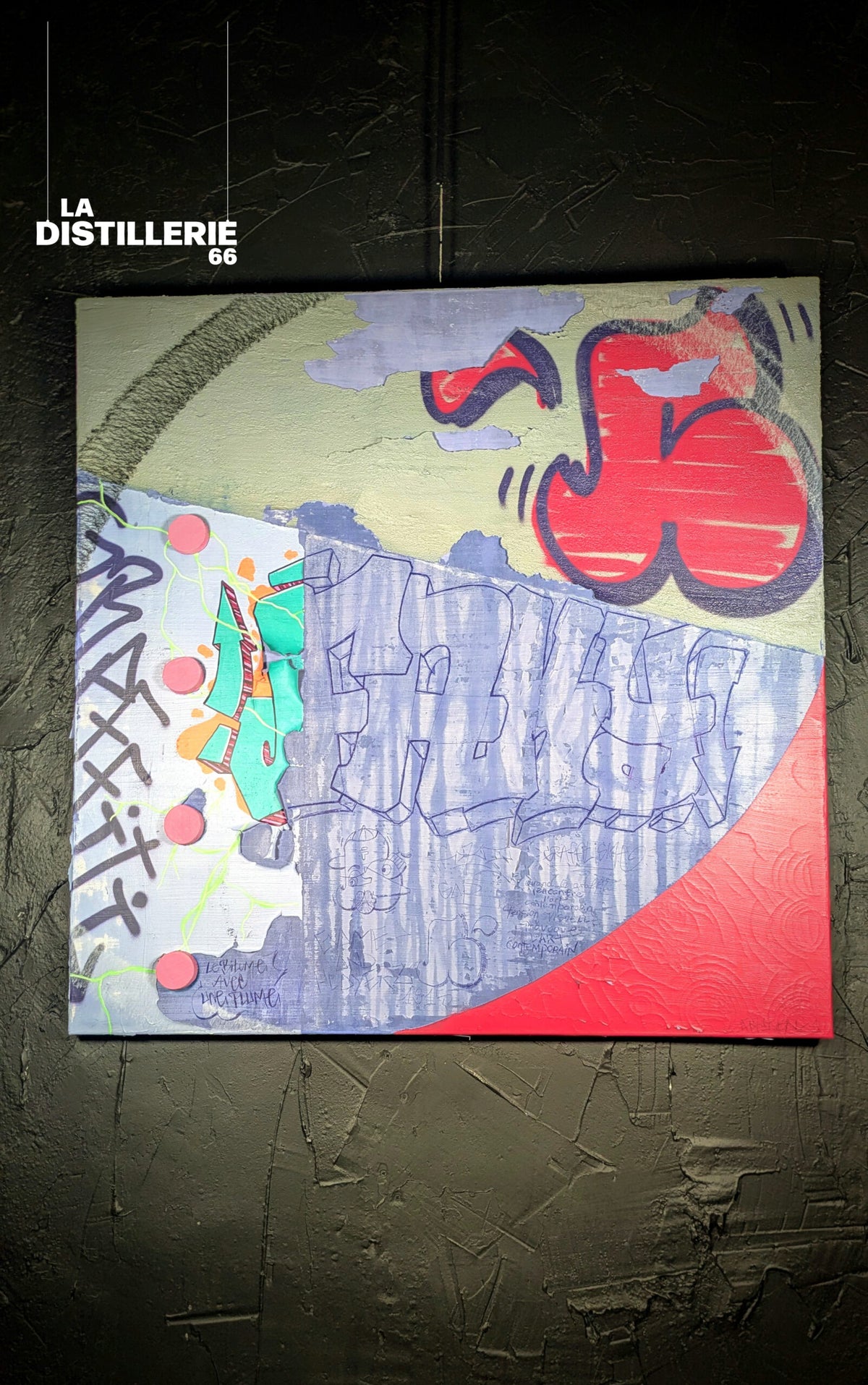 Graffitisme de Faki — art urbain contemporain inspiré des murs en dégradation
