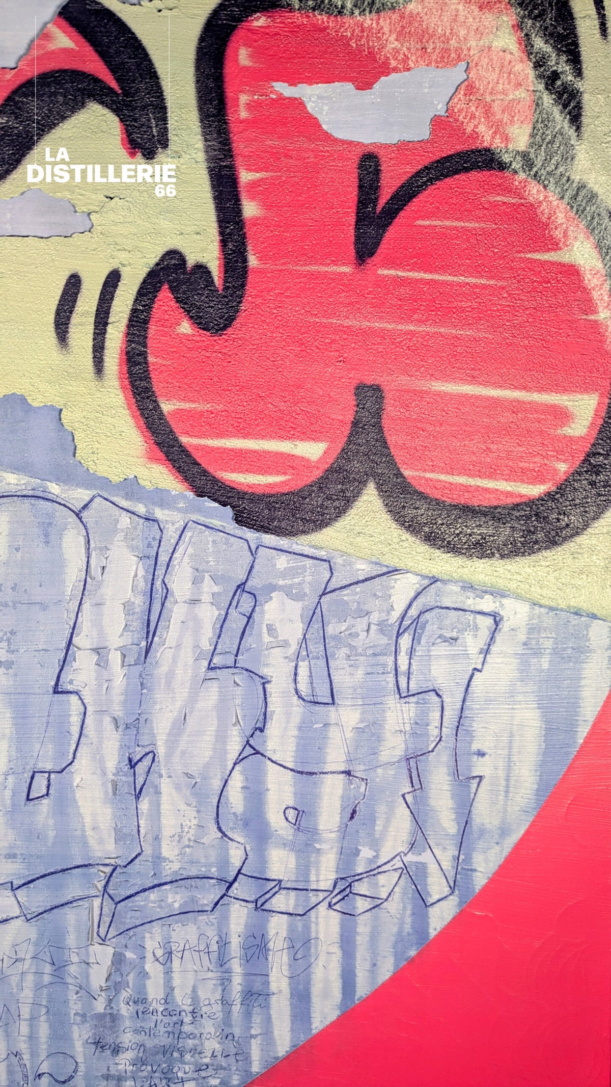 Graffitisme par l’artiste Faki — œuvre murale contemporaine en technique mixte