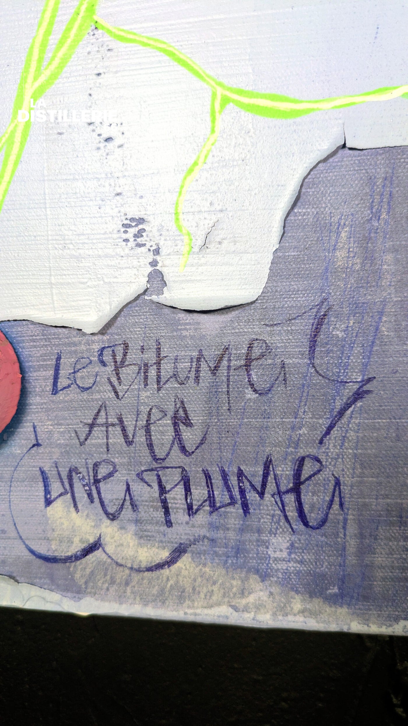 Graffitisme — création de Faki autour de l’érosion, du béton et des couches de graffiti