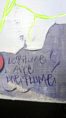Graffitisme — création de Faki autour de l’érosion, du béton et des couches de graffiti