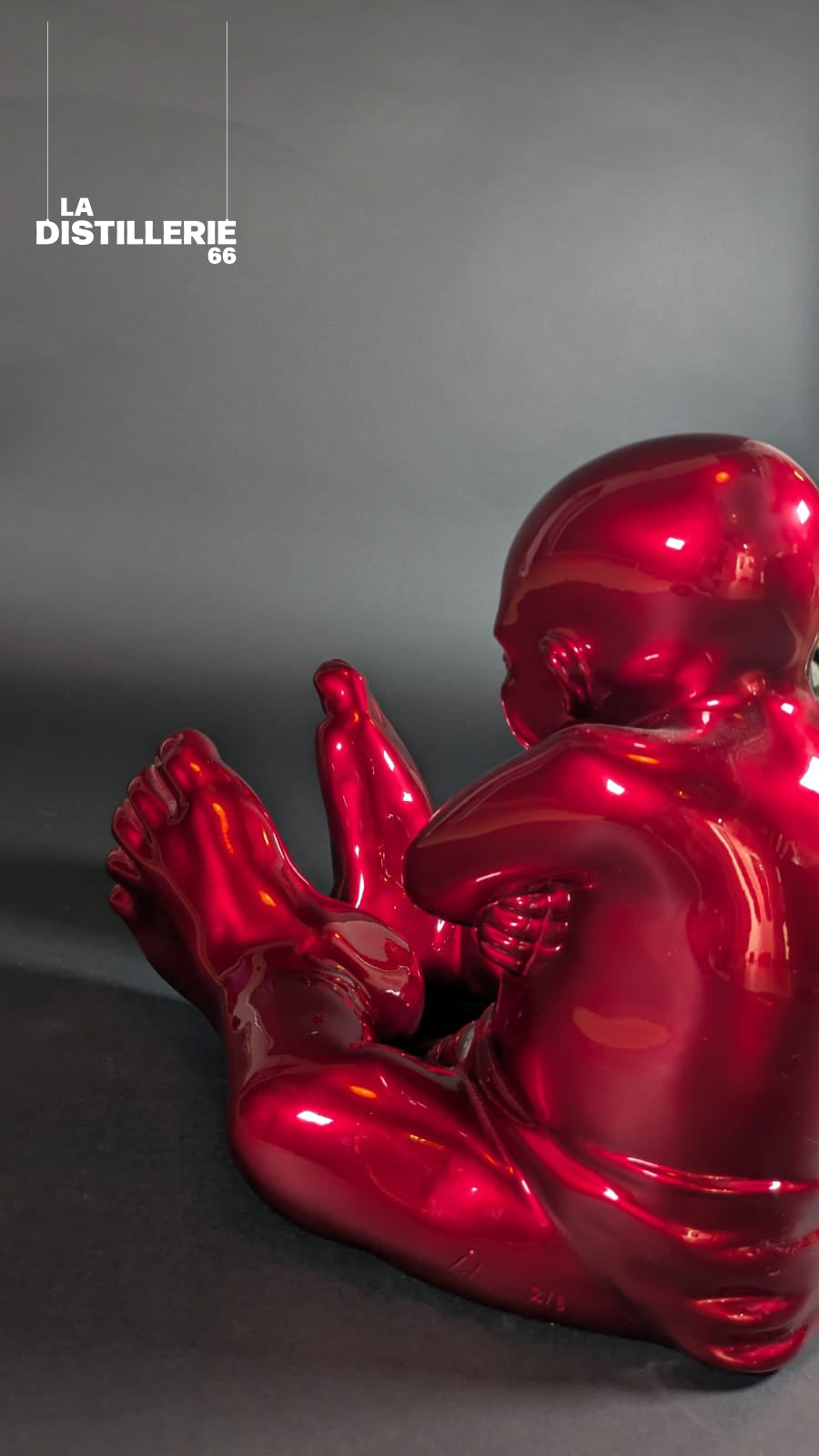 Œuvre d’Idan Zareski BabyFoot — sculpture en résine, édition limitée
