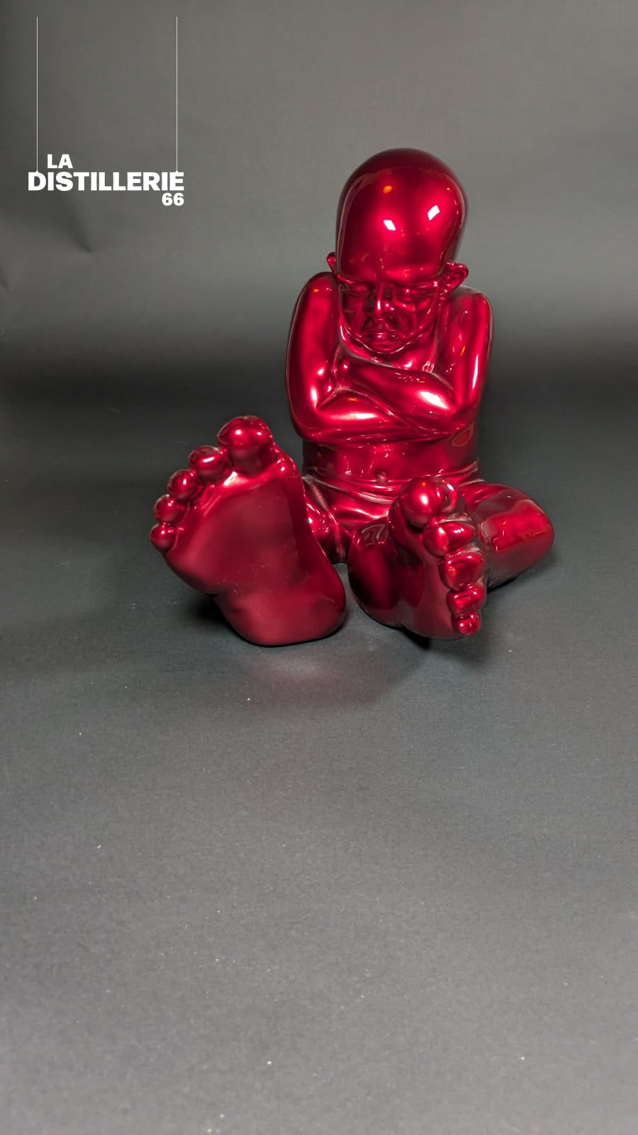 BabyFoot — création d’Idan Zareski en résine, sculpture figurative contemporaine