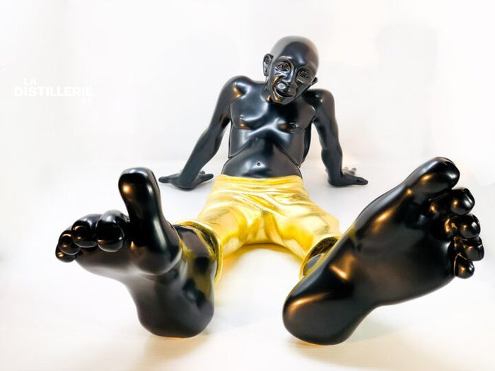 Bigfoot — sculpture contemporaine d’Idan Zareski en résine, Edition AP 1/4