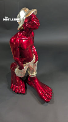 Idan Zareski — Le Siffleur, sculpture contemporaine en résine