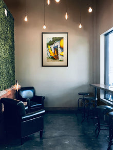 Double V de Vile — aquarelle contemporaine issue de l’univers du graffiti et de l’art urbain
