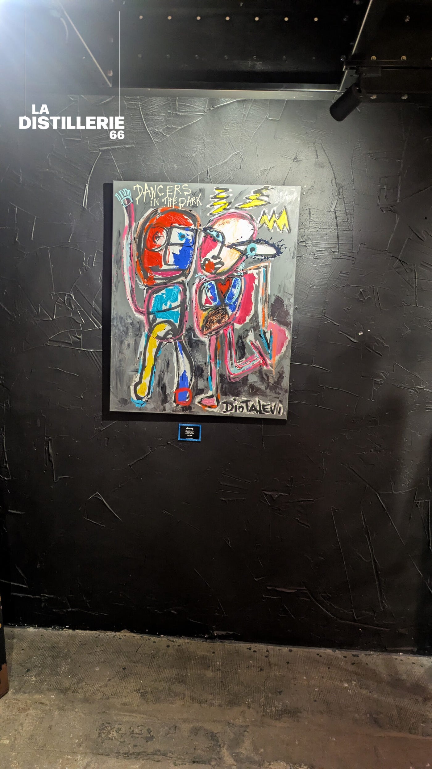 Just The Two Of Us par Martine Diotalevi — art contemporain, geste libre et figure expressive