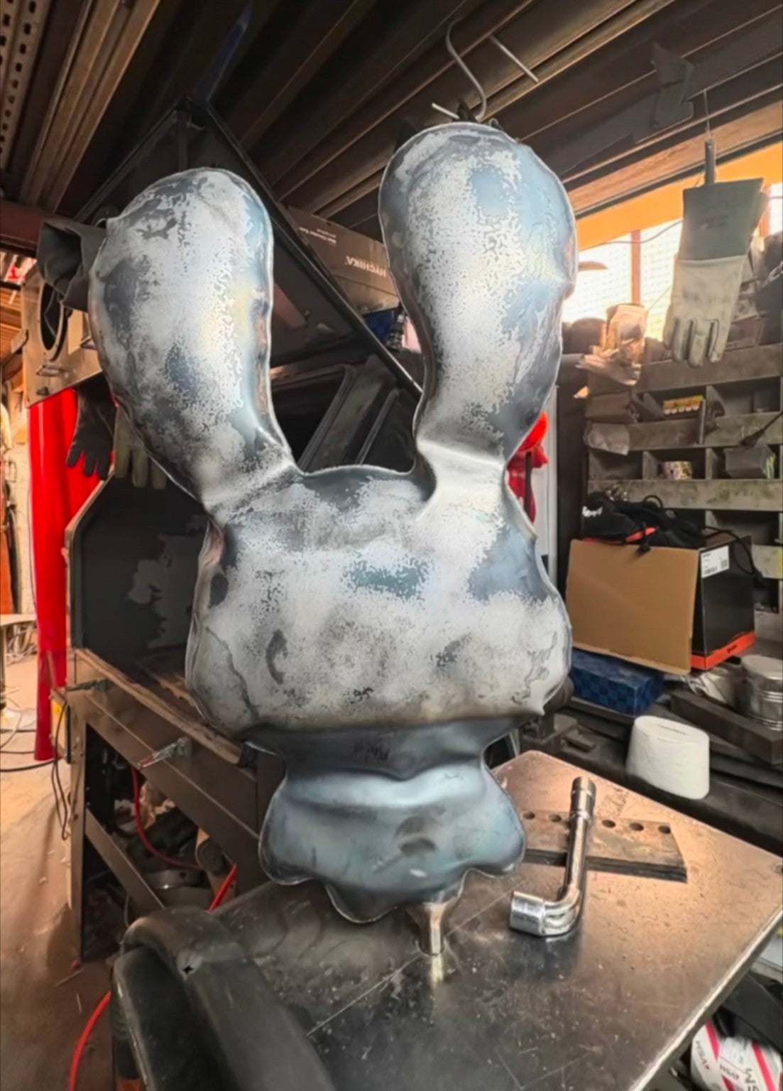 Kylian Iglésis — fabrication du Bunny F2 en atelier