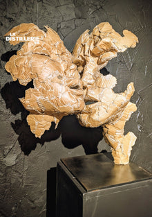 Éric Montaux — La Passion, sculpture contemporaine en carton