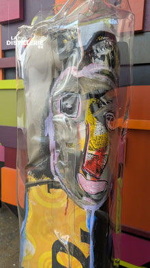 Totem La Timide Et La Rouge de Thierry Clamens — art contemporain, peinture et sculpture