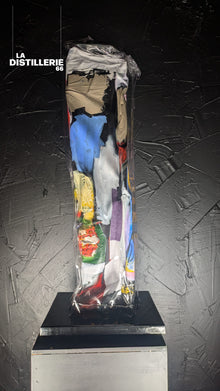 Thierry Clamens — La Timide Et La Rouge, sculpture contemporaine en technique mixte