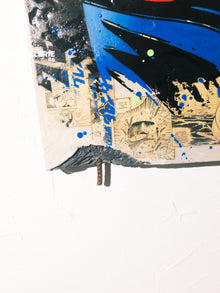 Goldorak Fragment par Maxime Andriot — Pop Art sur imitation béton