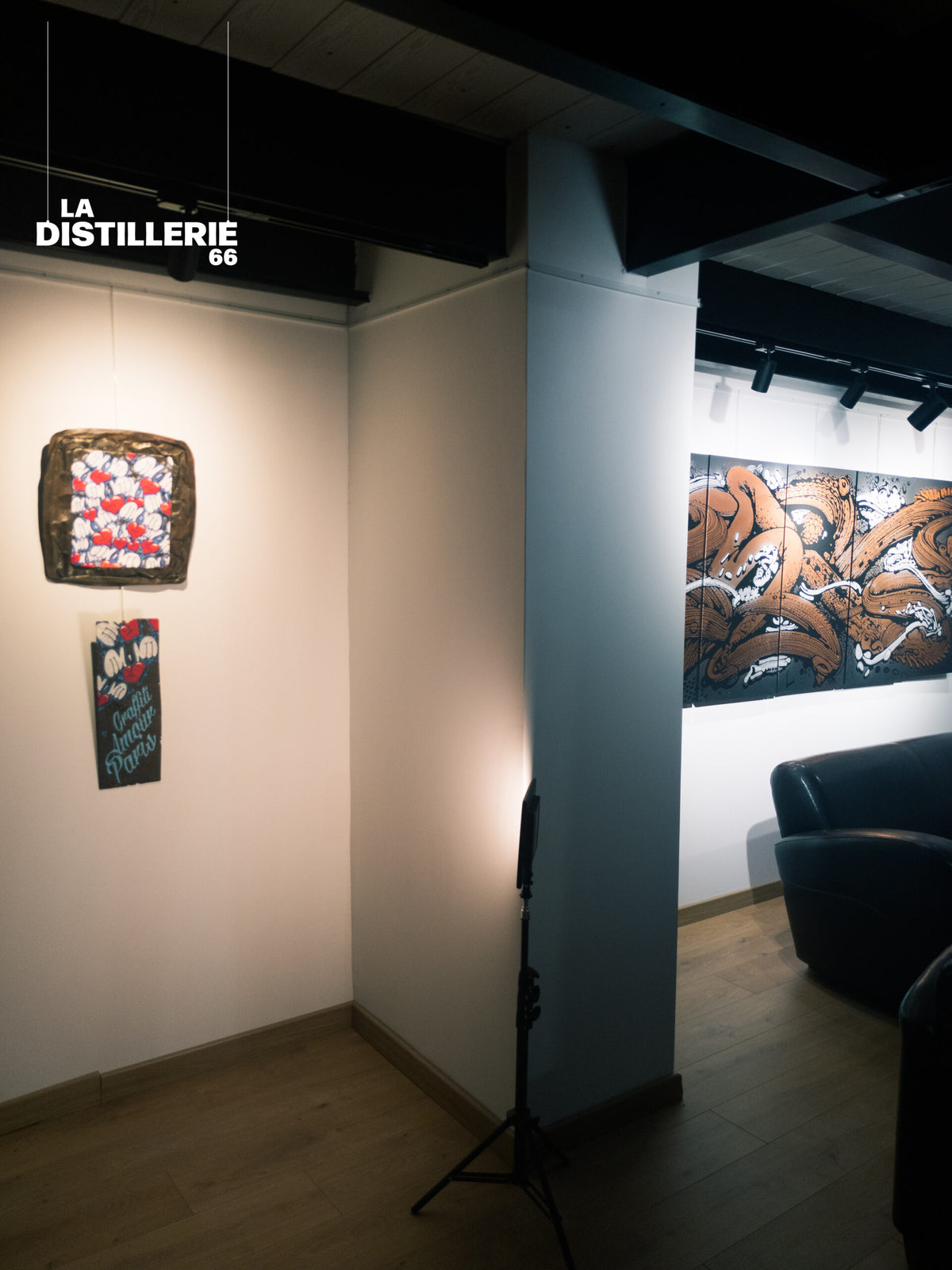 Œuvre de Kœurélé Graffiti Paris — spray, acrylique et recyclage créatif
