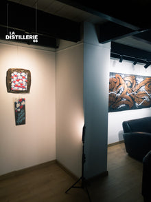 Œuvre de Kœurélé Graffiti Paris — spray, acrylique et recyclage créatif