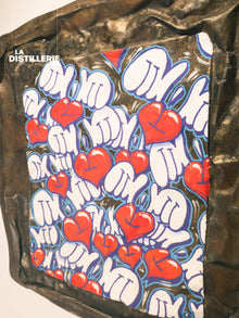 Œuvre Kœurélé Crew — cœurs ailés, métal brut et peinture urbaine par Kœurélé