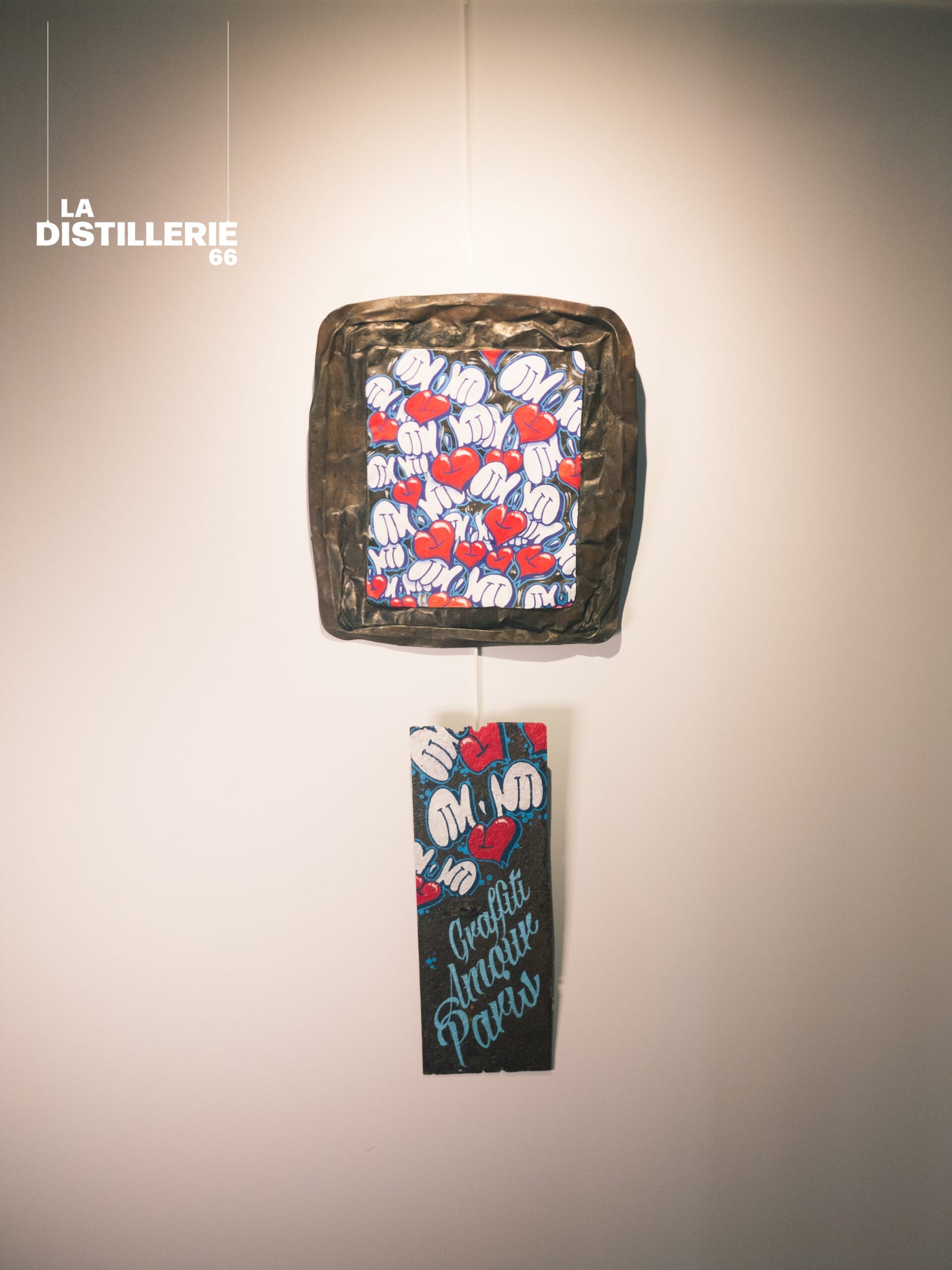 Kœurélé Crew de Kœurélé — street art et recycl’art sur plaque de métal récupérée