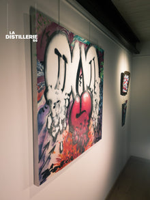Le Kœurélé — création de Kœurélé entre street art, symbole du cœur et culture locale