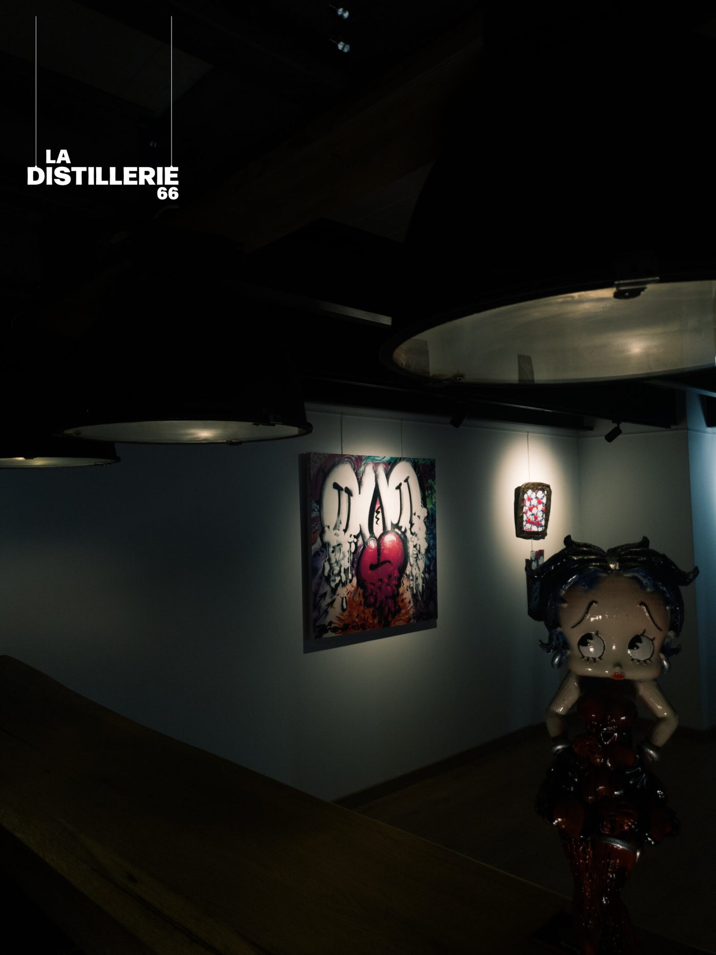 Œuvre Le Kœurélé — graffiti, cœur ailé et peinture urbaine par Kœurélé