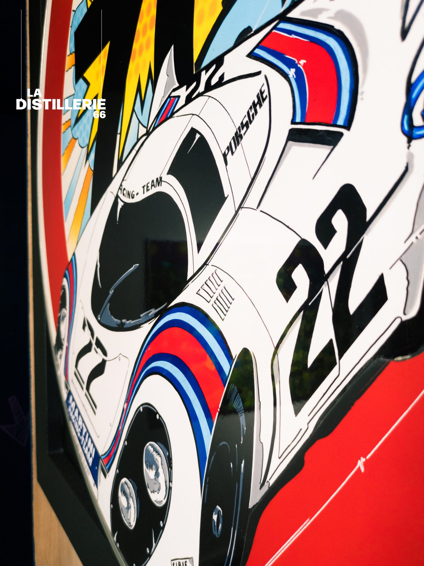 Daddy Graff Martini 917 — peinture contemporaine et imaginaire automobile