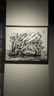 Mécanique Organique — œuvre originale de Steve Pitocco au Filing sur toile