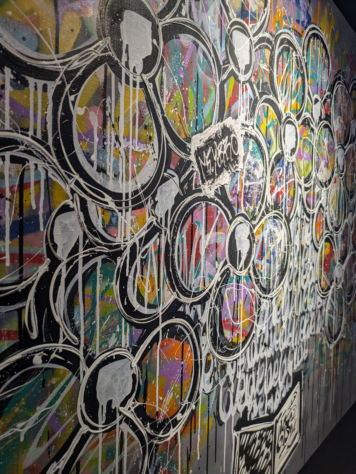 Sub — création de Mr Yerro entre art naïf, abstraction figurative et peinture contemporaine
