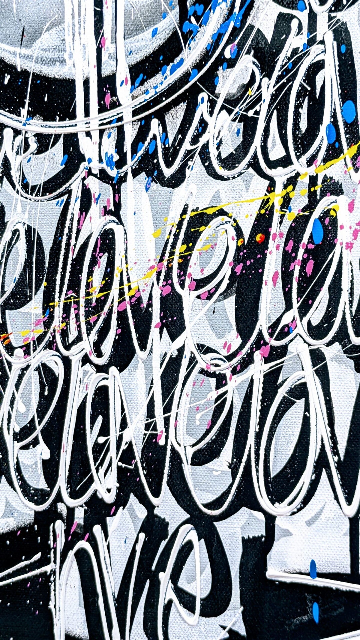 Rock — création de Mr Yerro entre art naïf, abstraction figurative et peinture contemporaine