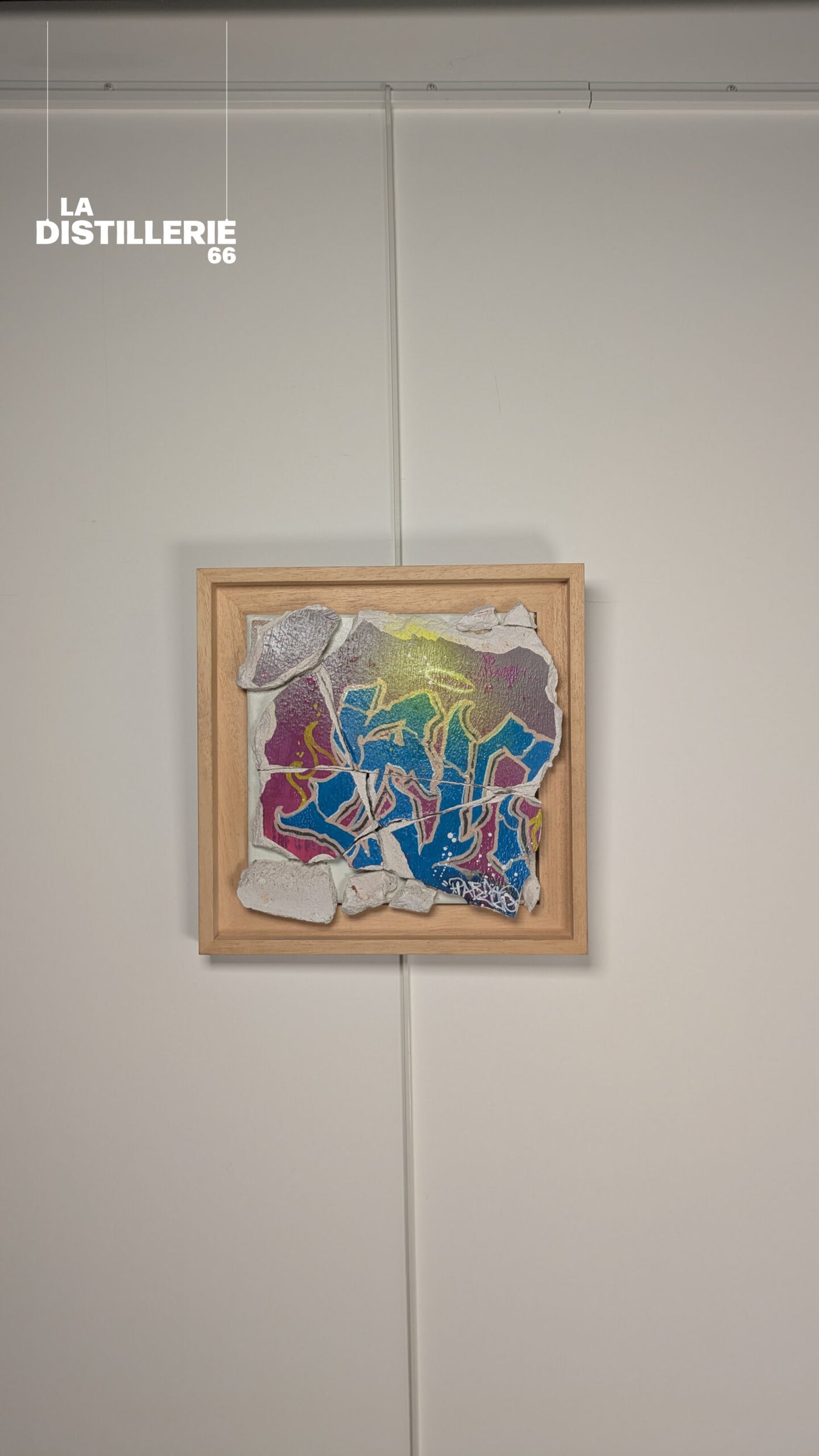 Œuvre de Pablito Mourer Pedazo Of Street — graffiti contemporain et Béton cassé