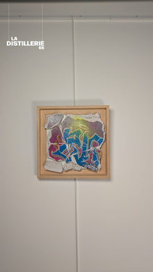 Œuvre de Pablito Mourer Pedazo Of Street — graffiti contemporain et Béton cassé