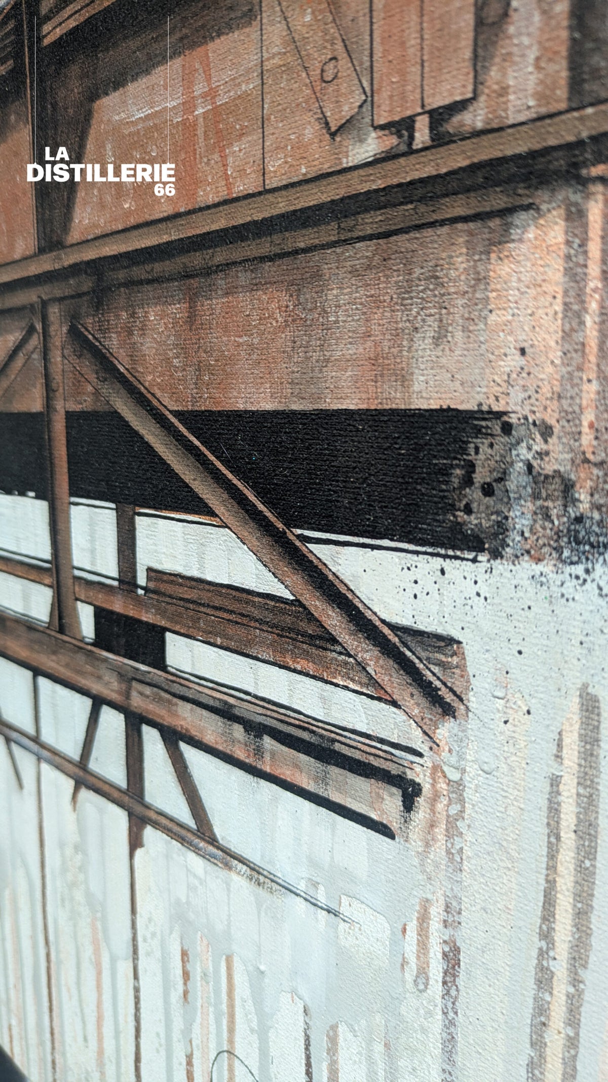 Ludo Lassalle — Le Monde S’En Friche, tableau de street art contemporain