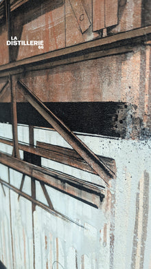 Ludo Lassalle — Le Monde S’En Friche, tableau de street art contemporain