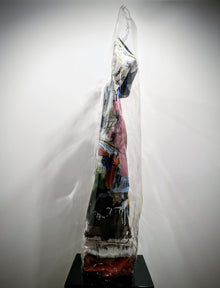 Thierry Clamens — Réflexion, sculpture contemporaine en technique mixte