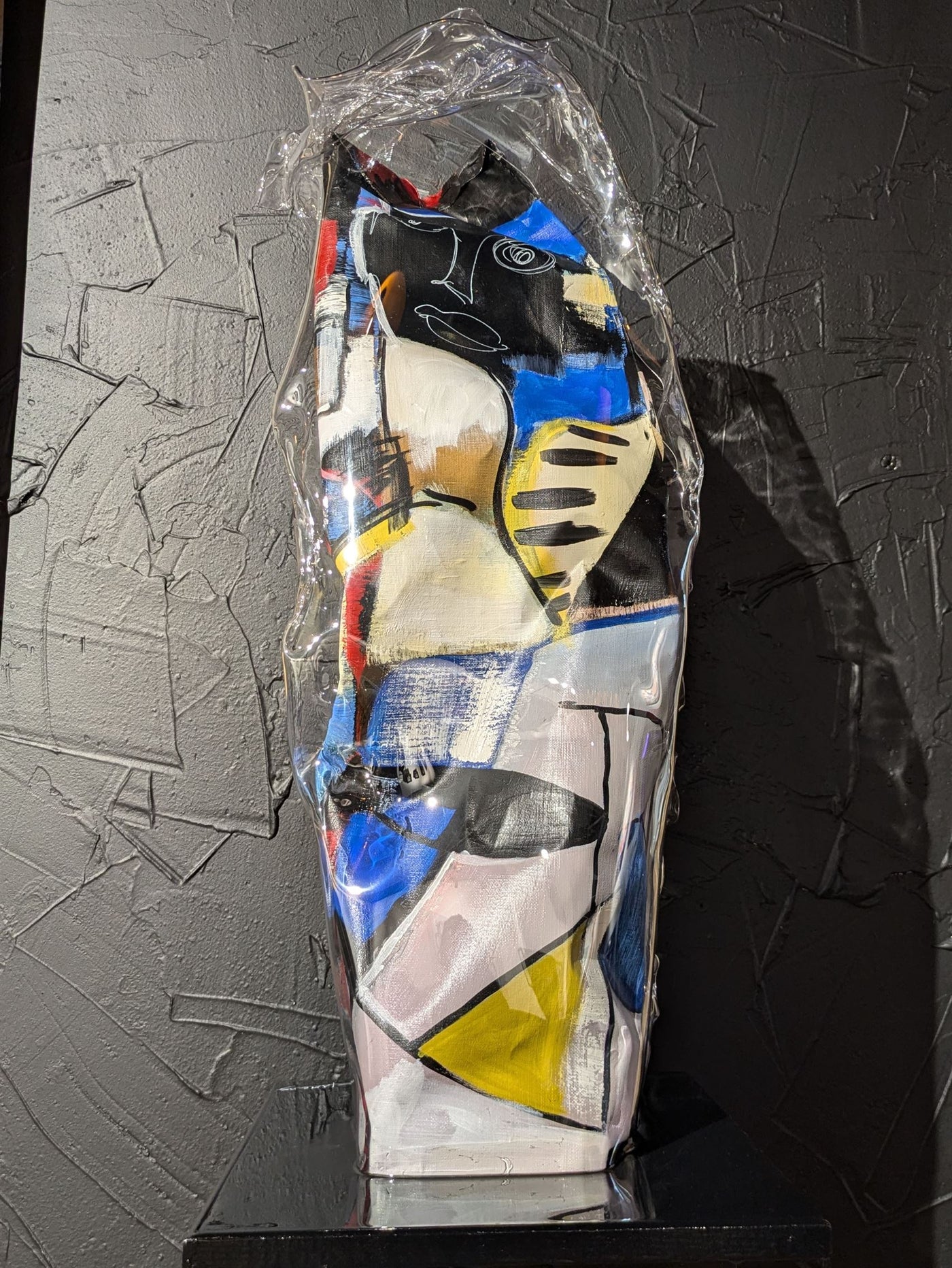 Totem Double Face de Thierry Clamens — art contemporain, peinture et sculpture