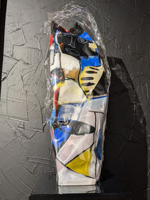 Totem Double Face de Thierry Clamens — art contemporain, peinture et sculpture