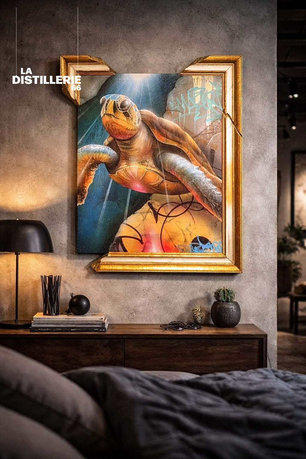 Sea Souvenir — œuvre originale de Pablito Mourer, street art contemporain en Acrylique
