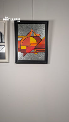 Skillz20 — création de Toncé sur métal, abstraction urbaine et écriture graphique