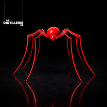 Spider #1 — sculpture originale de David Cabrefigue en acier laqué brillant