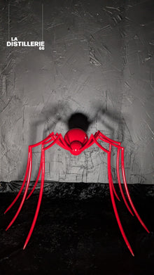 Œuvre en acier Spider #1 de David Cabrefigue — sculpture d’araignée contemporaine