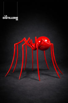 Œuvre Spider #1 par David Cabrefigue — métallurgie, acier laqué et Pop Art