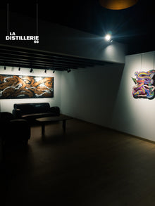 Peinture Dragon par Steve Pitocco — geste corporel et technique signature du Filing