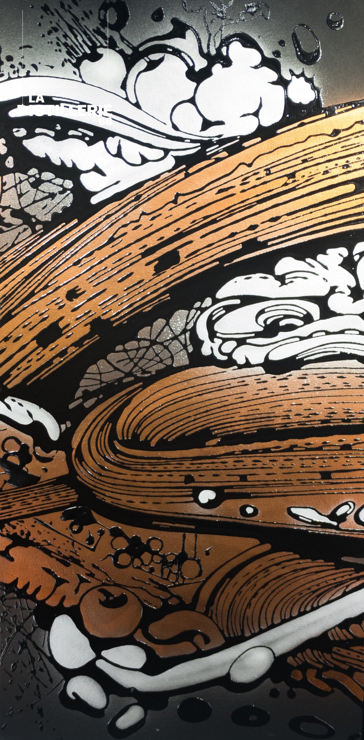 Œuvre Dragon — Steve Pitocco, Filing et composition gestuelle contemporaine