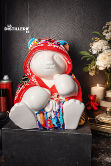 Panda Boxe Supreme — création de Naor, sculpture contemporaine en résine