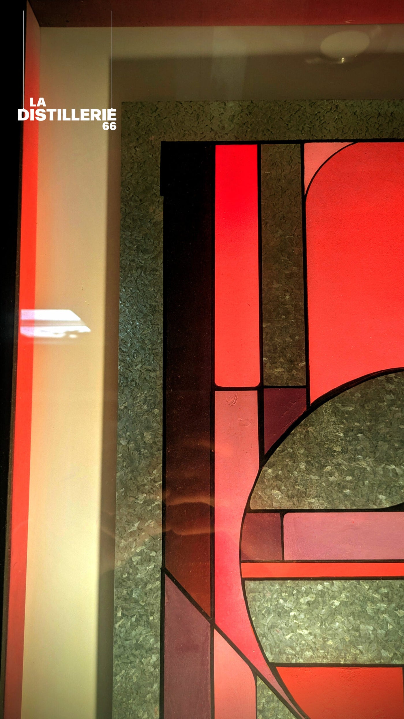 Œuvre de Toncé Tendresse — graffiti abstrait et matière acier