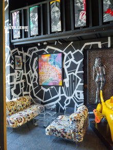 Faki et One Siker — The Gap Way, œuvre d’art urbain au spray et à l’acrylique