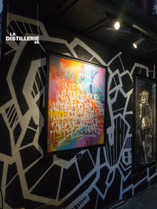 Œuvre The Gap Way par Faki et One Siker — spray, acrylique et culture urbaine