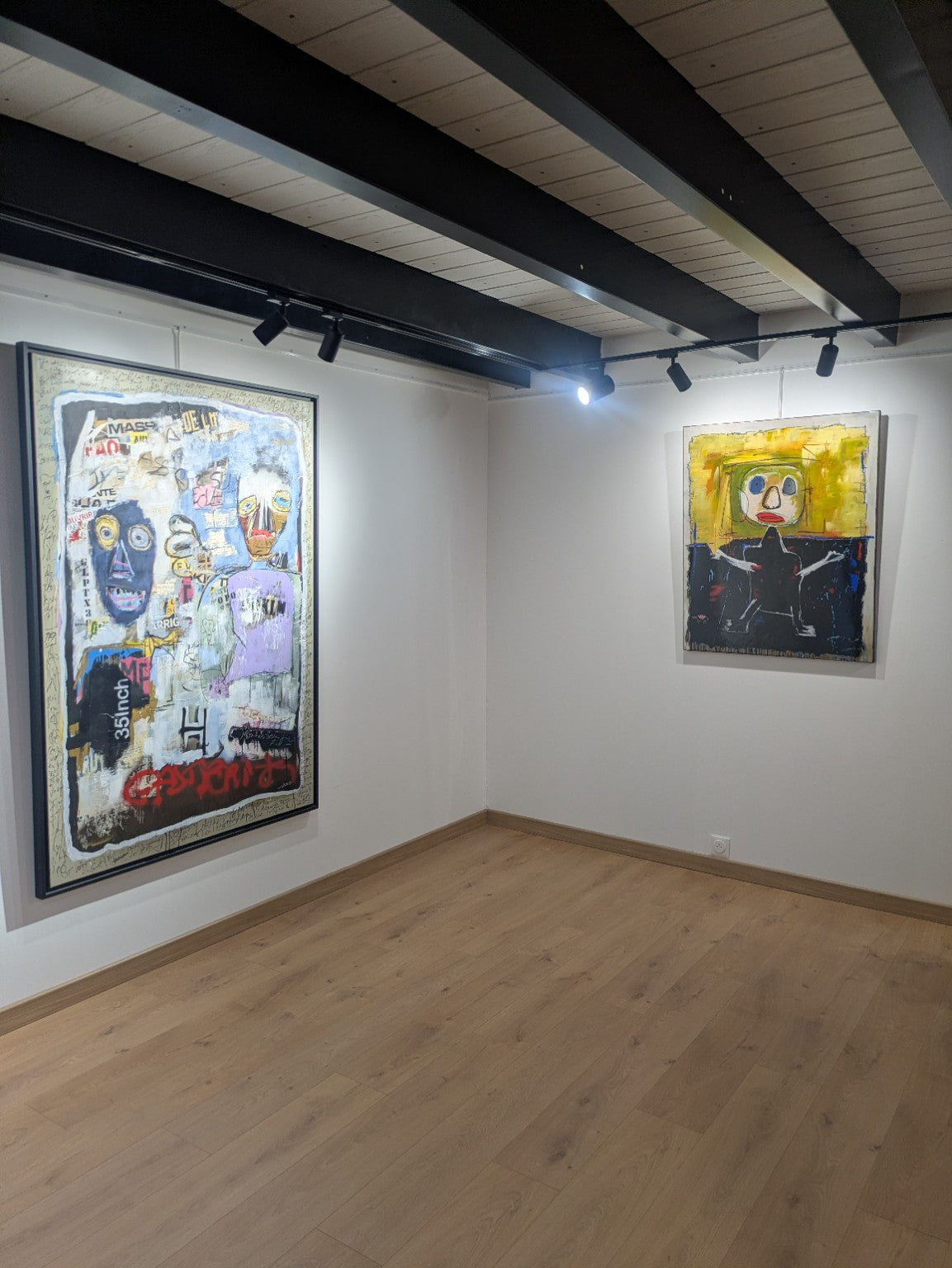 Thierry Clamens, Et alors ? (2024), vue de l’œuvre en exposition à La Distillerie 66
