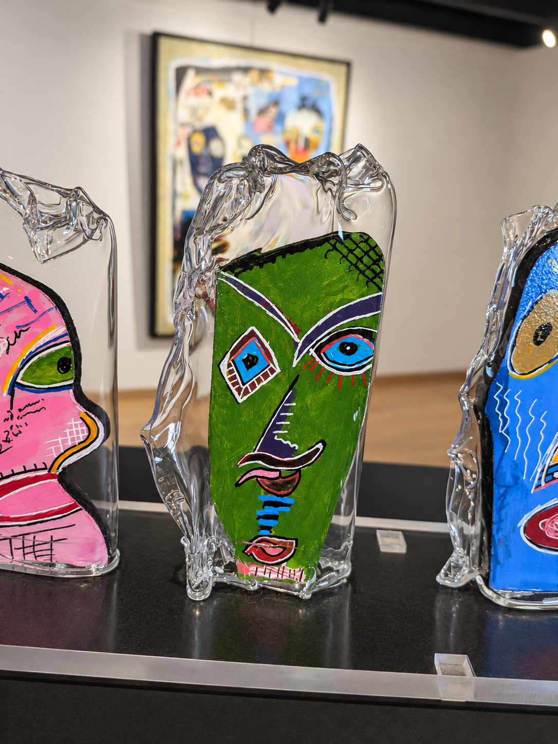 Thierry Clamens, Les Daltons, détail du visage vert