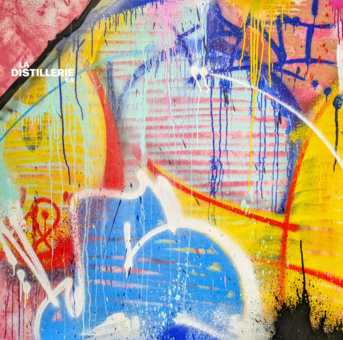 Thunder — œuvre originale de Faki et One Siker au spray et à l’acrylique, street art contemporain
