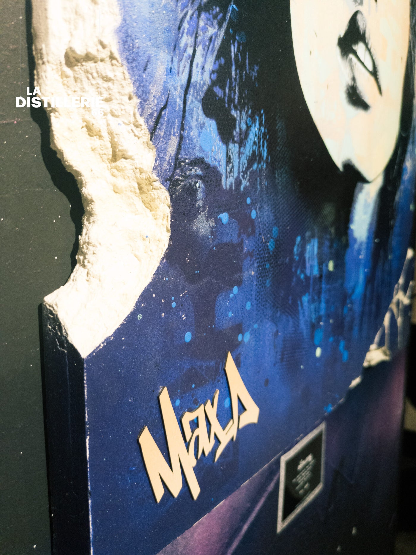 Wall Fragment "Blue Fragment" — Maxime Andriot
